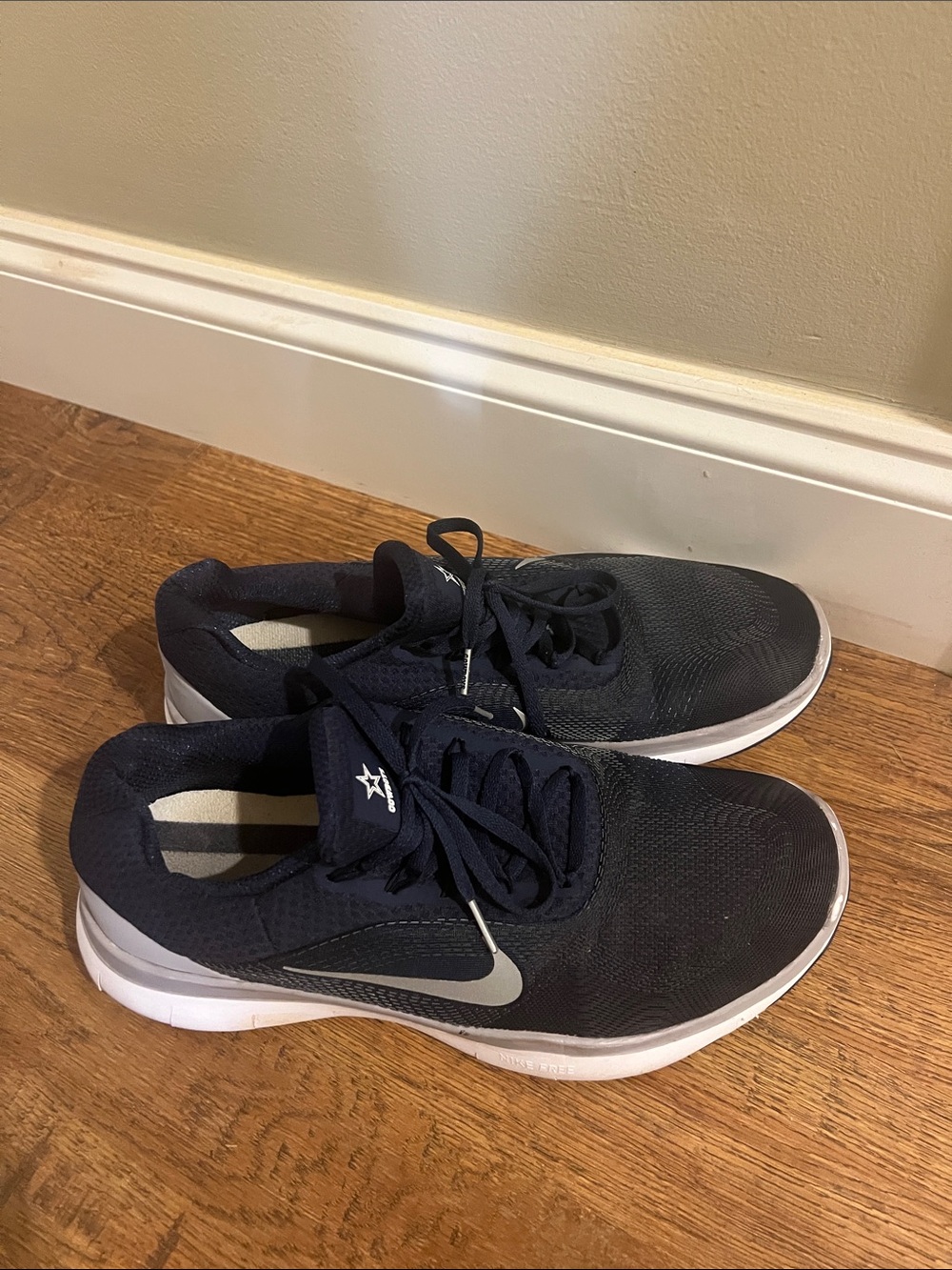 Dallas Cowboys Nike Free Mesh Trainers